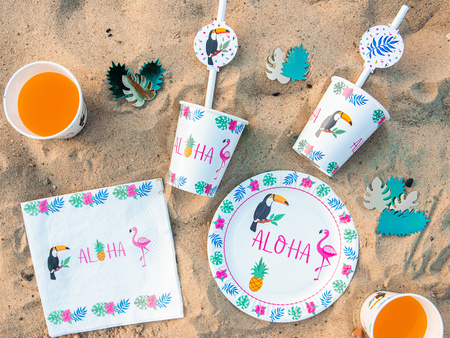 SERWETKI ALOHA PARTY 33CM 20 SZTUK