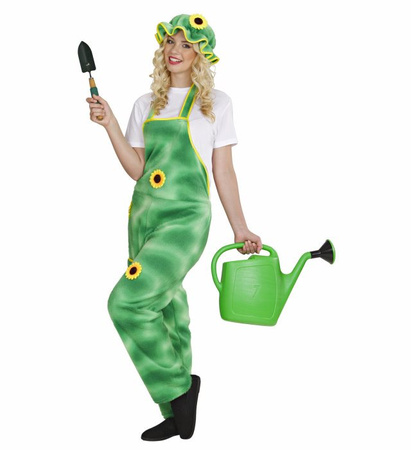 "GARDEN" (overalls, hat)