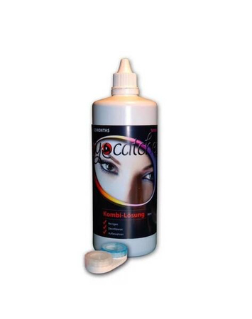 ZESTAW SOCZEWKI KWARTALNE BIAŁE+PŁYN DO SOCZEWEK