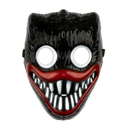 MASKA HALLOWEEN CZARNA ZĘBY 23X16,5 CM