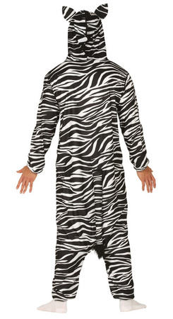 STRÓJ PIŻAMA ZEBRA KIGURUMI