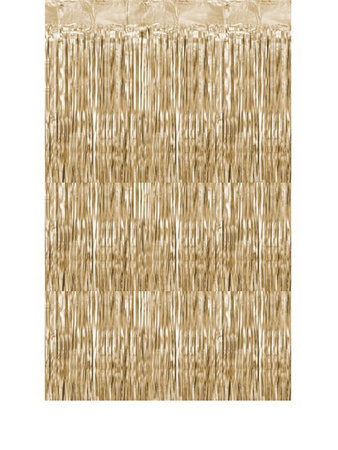 KURTYNA 90 cm x 250 cm ZŁOTA KOTARA