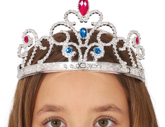 SREBRNA TIARA KSIĘŻNICZKA