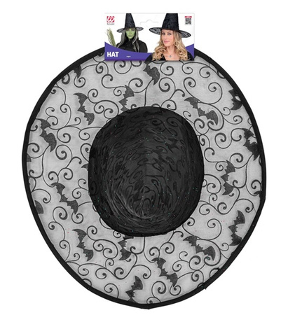 KAPELUSZ CZAROWNICY NIETOPERZE