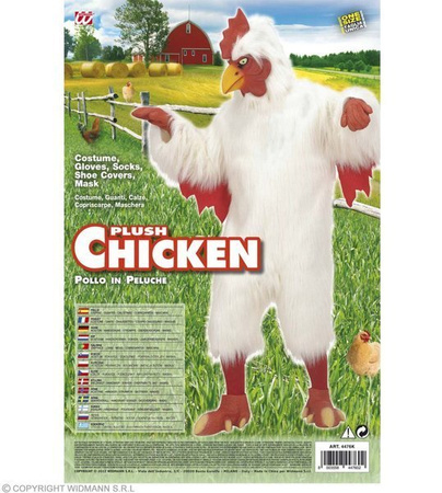 STRÓJ KURA PLUSZOWY