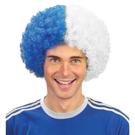 PERUKA AFRO KIBICA GRECJI