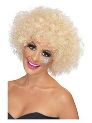 PERUKA FUNKY AFRO BLOND