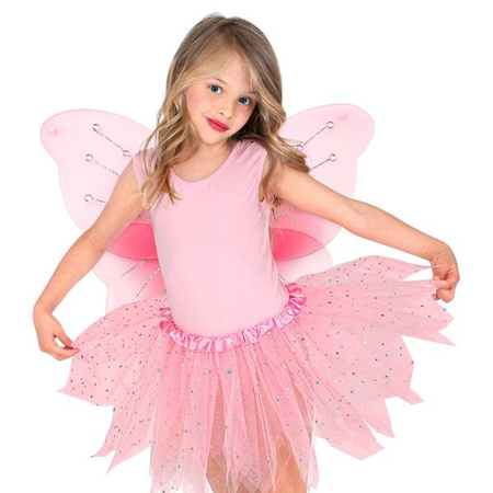 SKRZYDŁA MOTYLKA RÓŻOWE