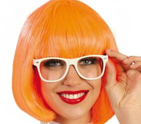 PERUKA BOB POMARAŃCZOWA