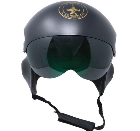KASK PILOT CZARNY