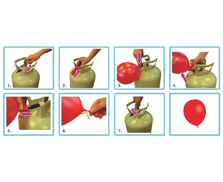 BUTLA Z HELEM NA 50 BALONÓW (9 CALI)