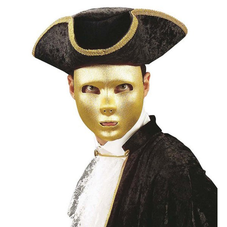 MASKA KARNAWAŁOWA ZŁOTA