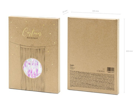 KURTYNA 90 cm x 250 cm OPALIZUJĄCA