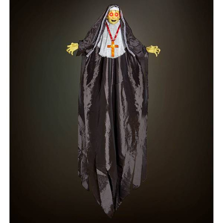 DEKORACJA OPĘTANA ZAKONNICA HALLOWEEN