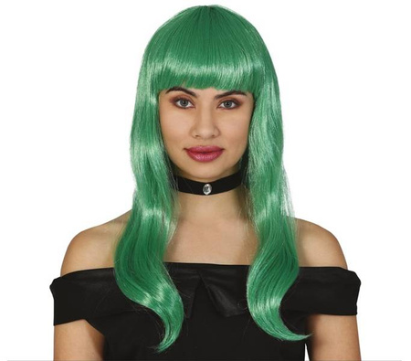 PERUKA Z GRZYWKĄ ZIELONA