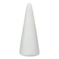 STOŻEK STYROPIANOWY 17.5 CM DIY ŚWIĄTECZNY