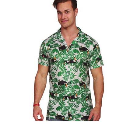 KOSZULA HAWAJSKA W PALMY