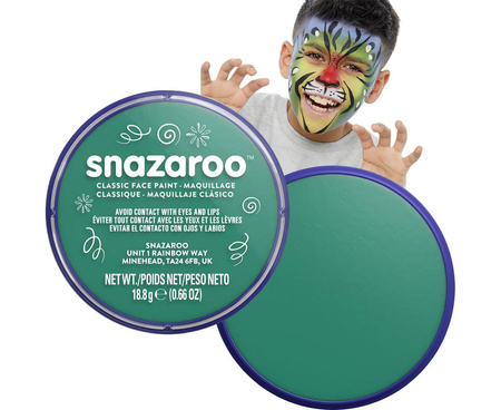 Farba do twarzy 18ml Morska Zielono Niebieska Snazaroo makijaż make-up