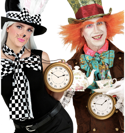 ŁAŃCUCH ZABAWKOWY ZEGAR 20 CM