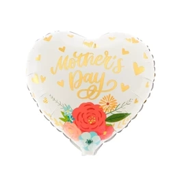 BALON FOLIOWY SERCE MOTHER'S DAY 45 CM