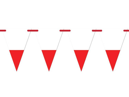 BANER PAPIEROWY FLAGA POLSKI 5M