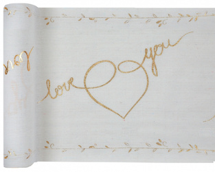 BIEŻNIK JUST MARRIED 28X300 CM