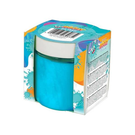 JIGGLY SLIME TURKUSOWY PERŁOWY 100G