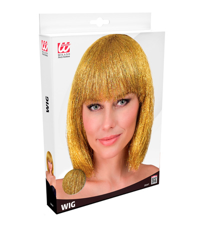 PERUKA BOB ZŁOTA