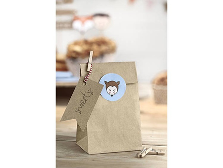 Zawieszki do prezentów Flaga (1 op. / 6 szt.)