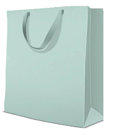 TORBA PREZENTOWA PASTEL MIĘTA 26,5x33,5x13 CM