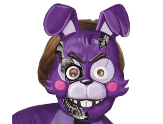 MASKA FIOLETOWY KRÓLIK Z GRY