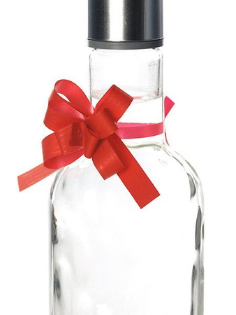 Wstążki ściągane, czerwony, 1cm (1 op. / 50 szt.)