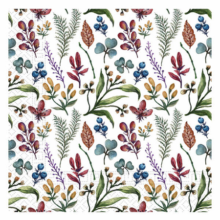 SERWETKI W ZIOŁA 33 CM 20 SZT