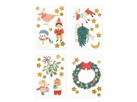 NAKLEJKI ŚWIĄTECZNE NA OKNO