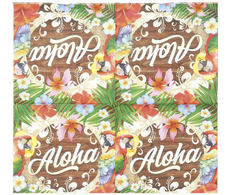  SERWETKI PAPIEROWE 33 CM 20 SZT ALOHA