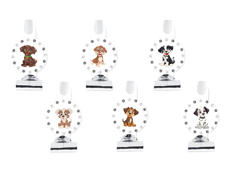 GWIZDKI TRĄBKI URODZINOWE PIESKI 6 SZT