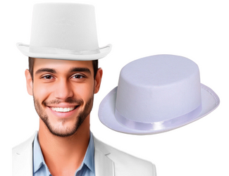 CYLINDER FILCOWY BIAŁY