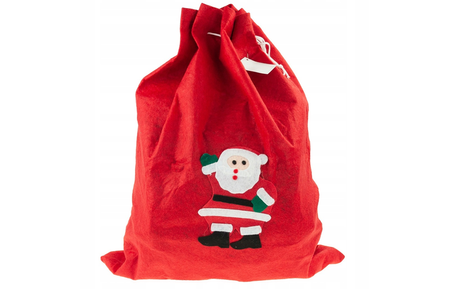 WOREK NA PREZENTY MIKOŁAJ 40X50 CM