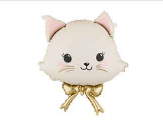 Balon foliowy Kotek, 50x60 cm, mix