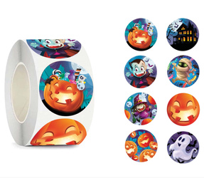 NAKLEJKI DEKORACYJNE HALLOWEEN 200 SZT.