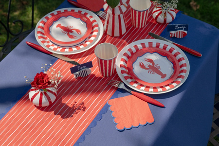 BIEŻNIK DOLCE VITA CZERWONY 28 X 250 CM 