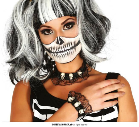 ZESTAW NASZYJNIK Z BRANSOLETKĄ HALLOWEEN