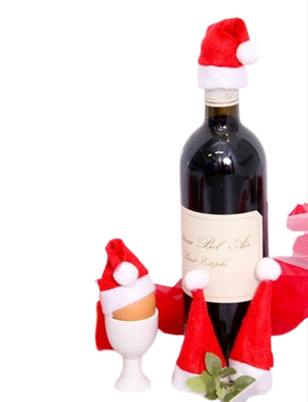 CZAPECZKA MIKOŁAJA NA BUTELKĘ 1 SZT