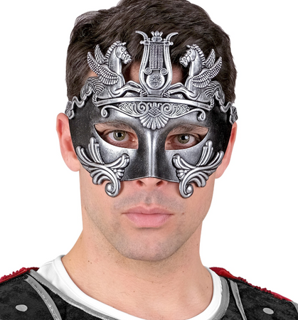 MASKA STAROŻYTNA RZYMSKA GRECKA SREBRNA