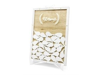 DREWNIANA KSIĘGA GOŚCI BLESSINGS