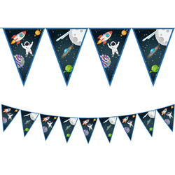 GIRLANDA PAPIEROWA KOSMOS