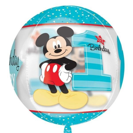 BALON FOLIOWY 40cm KULA MYSZKA MICKEY