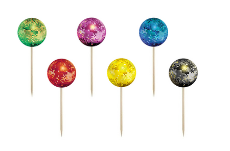 PIKERY NA BABECZKI DISCO 6 SZT