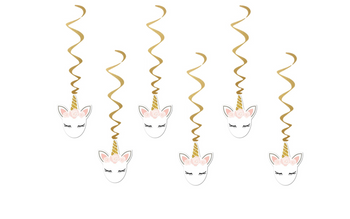 ŚWIDERKI JEDNOROŻEC 6 SZT