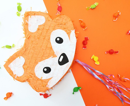 PINIATA NA SZNURKI LISEK 35 X 7.5 X 27 CM